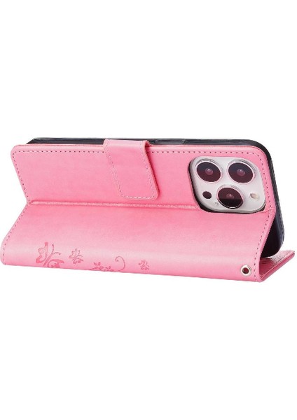 IPhone 15 Için Filp Durumda Artı Pu Deri Kickstand Kart Tutucu Bilek Kayışı (Yurt Dışından) fırsatları