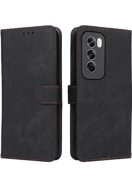 Oppo Oppo 12 Pro 5g Kart Yuvaları Için Kılıf Kapak Manyetik Kapatma Rfıd Pu (Yurt Dışından) fiyatları