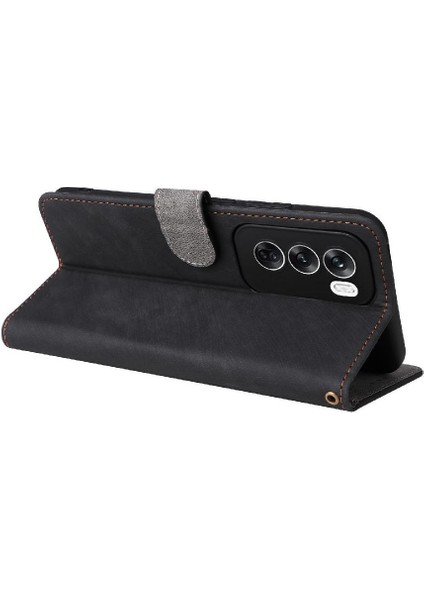 Oppo Oppo 12 Pro 5g Kart Yuvaları Için Kılıf Kapak Manyetik Kapatma Rfıd Pu (Yurt Dışından) modelleri