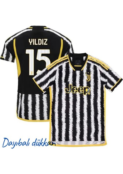 Dayıbalı Juventus Kenan Yıldız 2023 2024 Kısa Kol Sezon Forması