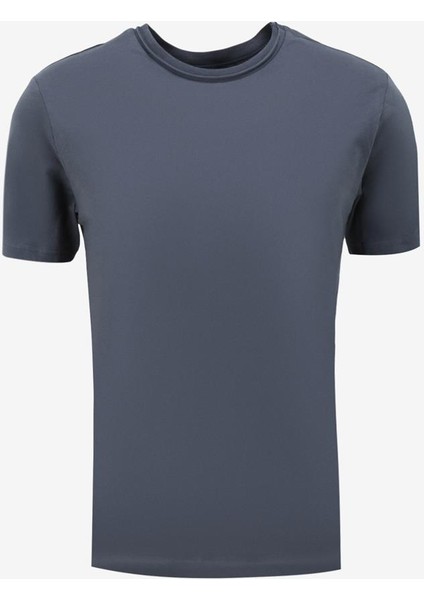 Pamuklu Slim Fit Sıfır Yaka Basic Erkek Tişört 242LCM242015 Gael
