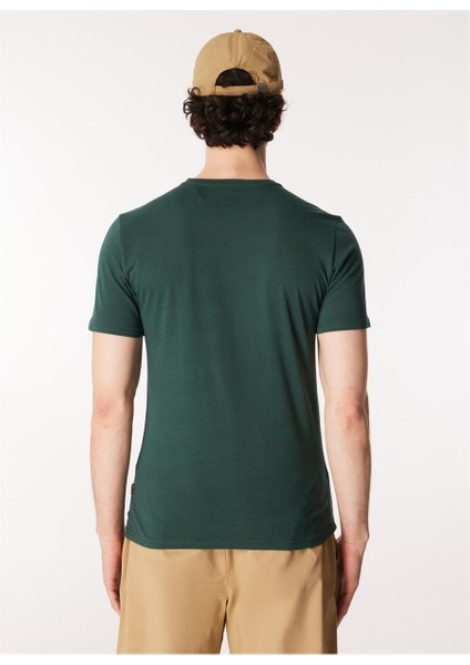 Önü Yazılı Slim Fit O Yaka Erkek Tişört 232LCM242024 Divided indirimleri