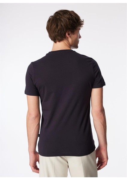 Regular Fit Pamuklu O Yaka Basic Erkek Tişört 242LCM242019 Baselo