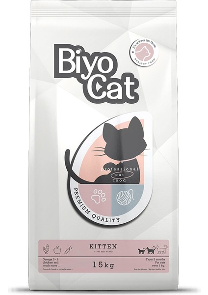 Kitten Kümes Hayvanlı Yavru Kedi Maması 15 kg
