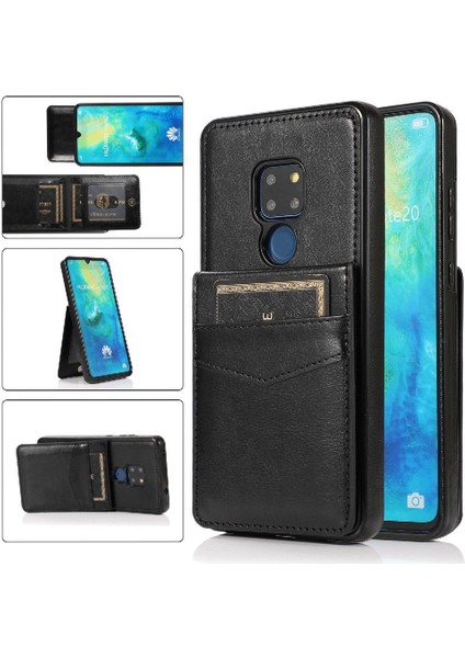Kredi Kartı Tutucu Manyetik Toka ile Huawei Mate 20 ile Uyumlu (Yurt Dışından)