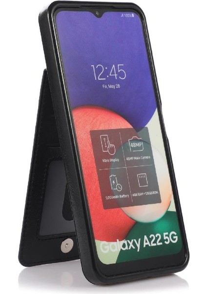 Samsung Galaxy A22 5g Kılıf Cüzdan Kart Tutucu Manyetik ile Uyumlu (Yurt Dışından) fırsatları