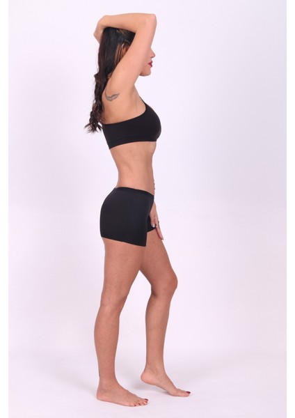 Kadın Dikişsiz Micro Elastan Premium Kadın Boxer - 1 Adet