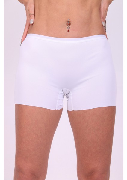 Kadın Dikişsiz Micro Elastan Premium Kadın Boxer - 1 Adet