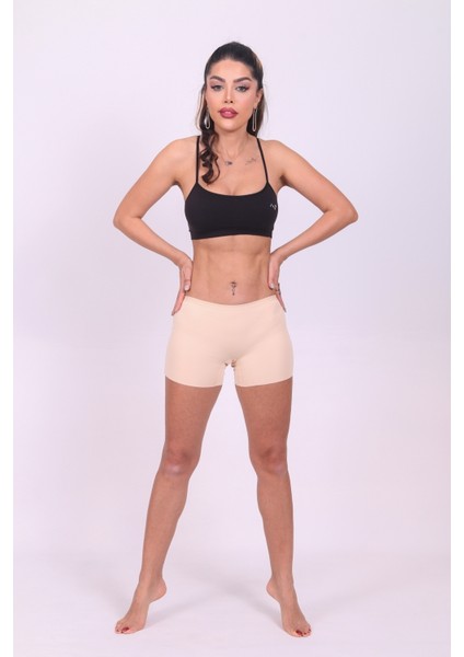 Kadın Dikişsiz Micro Elastan Premium Kadın Boxer - 1 Adet