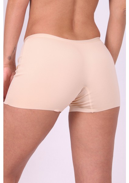 Kadın Dikişsiz Micro Elastan Premium Kadın Boxer - 1 Adet
