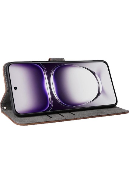 Oppo Oppo 12 Pro 5g Kart Yuvaları Için Kılıf Kapak Manyetik Kapatma Rfıd Pu (Yurt Dışından) modelleri