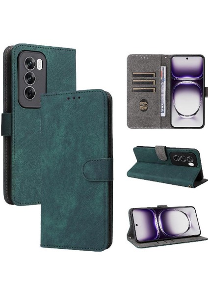 Oppo Oppo 12 Pro 5g Kart Yuvaları Için Kılıf Kapak Manyetik Kapatma Rfıd Pu (Yurt Dışından) modelleri