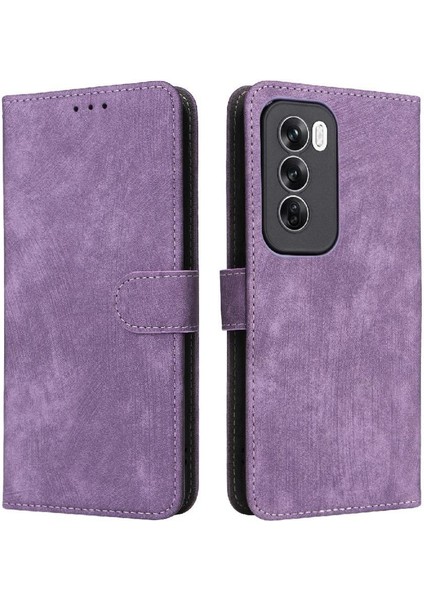 Oppo Oppo 12 Pro 5g Kart Yuvaları Için Kılıf Kapak Manyetik Kapatma Rfıd Pu (Yurt Dışından)