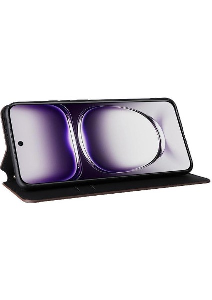 Oppo Oppo 12 Pro 5g Için Flip Case Cüzdan Pu Deri Kart Yuvaları Tutucu (Yurt Dışından) fırsatları