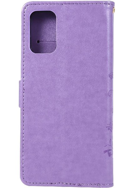 Samsung Galaxy S20 Artı Bilek Kayışı Manyetik Kapatma Kartı Pu Için Filp Durumda (Yurt Dışından)