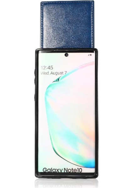 Samsung Galaxy NOTE10 Manyetik Toka Kickstand Vaka Kartı ile Uyumlu (Yurt Dışından)