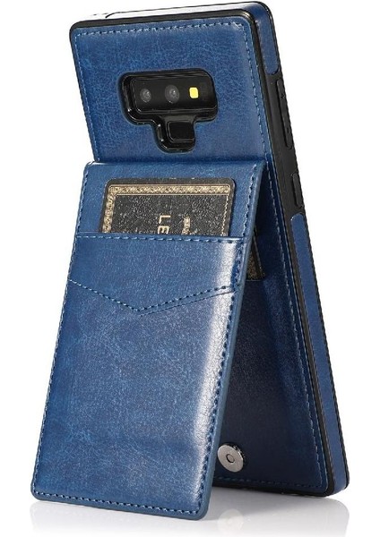 Samsung Galaxy Note9 Manyetik Toka Kickstand Kart Tutucu ile Uyumlu (Yurt Dışından) modelleri