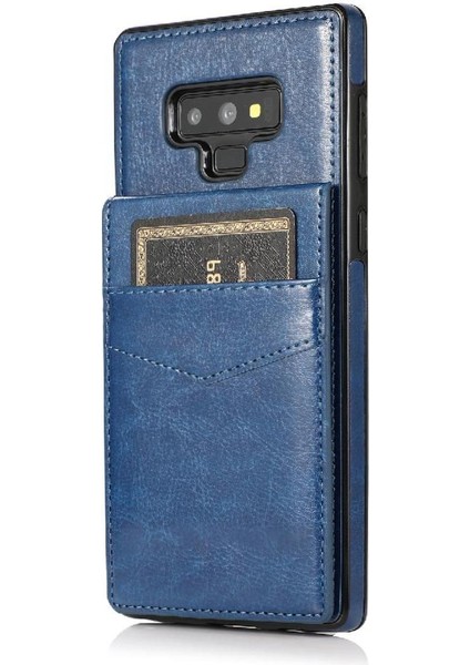 Samsung Galaxy Note9 Manyetik Toka Kickstand Kart Tutucu ile Uyumlu (Yurt Dışından) indirimleri