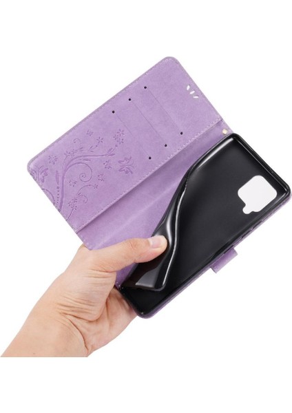 Samsung Galaxy Filp 5g Için Filp Durumda Kart Tutucu Kickstand Bilek Kayışı Pu (Yurt Dışından)