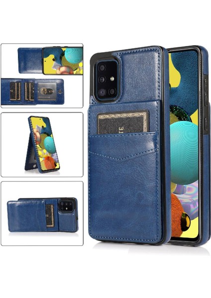 Kredi Manyetik Toka Kickstand ile Samsung Galaxy A51 5g ile Uyumlu (Yurt Dışından)