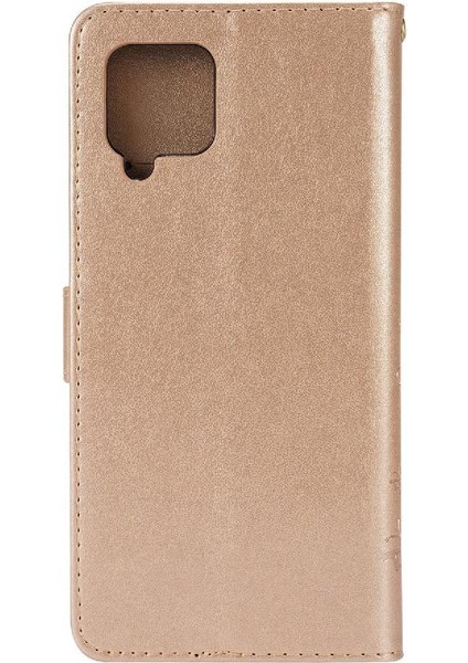 Samsung Galaxy Filp 5g Için Filp Durumda Kart Tutucu Kickstand Bilek Kayışı Pu (Yurt Dışından)