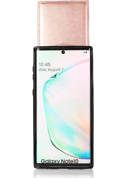 Samsung Galaxy NOTE10 Manyetik Toka Kickstand Vaka Kartı ile Uyumlu (Yurt Dışından)