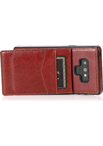 Samsung Galaxy Note9 Manyetik Toka Kickstand Kart Tutucu ile Uyumlu (Yurt Dışından) fiyatları