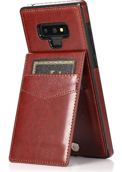Samsung Galaxy Note9 Manyetik Toka Kickstand Kart Tutucu ile Uyumlu (Yurt Dışından) indirimleri