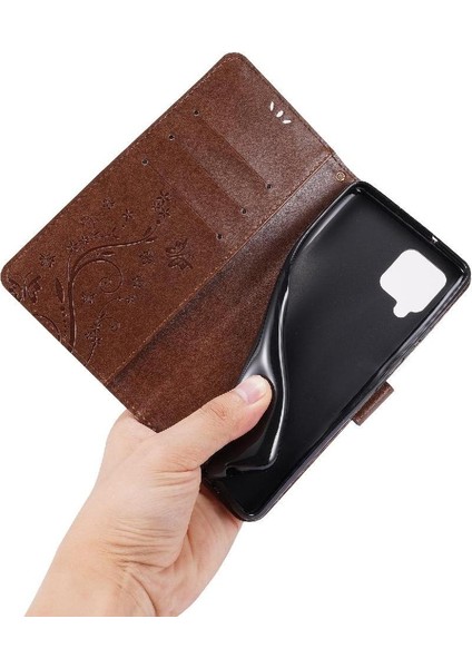 Samsung Galaxy Filp 5g Için Filp Durumda Kart Tutucu Kickstand Bilek Kayışı Pu (Yurt Dışından)