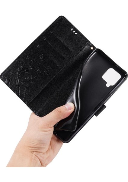 Samsung Galaxy Filp 5g Için Filp Durumda Kart Tutucu Kickstand Bilek Kayışı Pu (Yurt Dışından)
