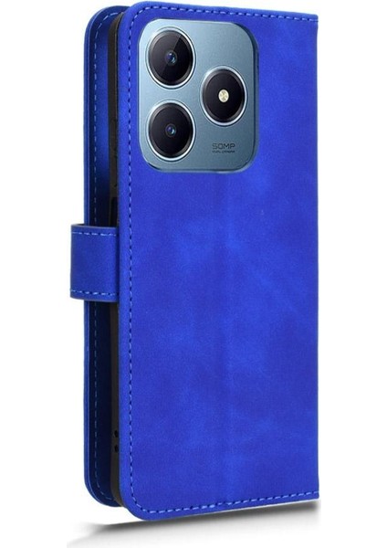 Realme C61 Kickstand Kart Yuvaları Için Flip Case Tutucu Cüzdan Yan Toka (Yurt Dışından) modelleri
