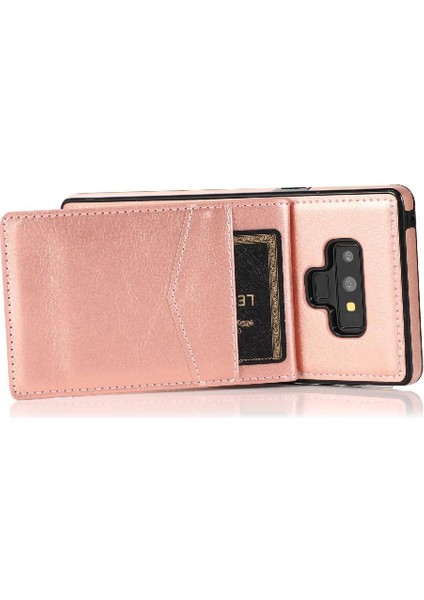 Samsung Galaxy Note9 Manyetik Toka Kickstand Kart Tutucu ile Uyumlu (Yurt Dışından) fırsatları