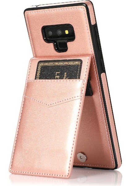 Samsung Galaxy Note9 Manyetik Toka Kickstand Kart Tutucu ile Uyumlu (Yurt Dışından) indirimleri