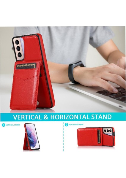Samsung Galaxy S21 Fe Kart Tutucu Manyetik Toka Kickstand ile Uyumlu (Yurt Dışından) fiyatları