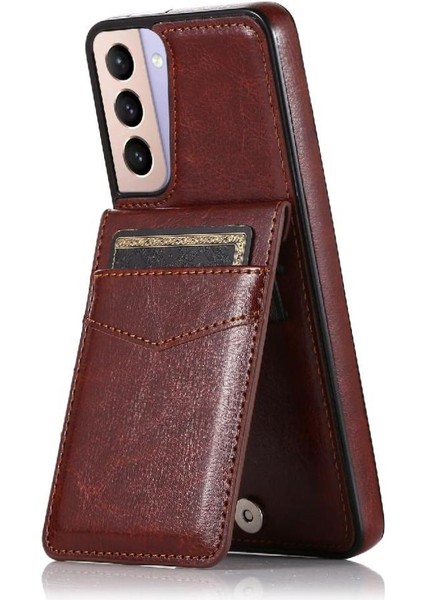 Samsung Galaxy S22 Artı Manyetik Toka Kickstand Kart ile Uyumlu (Yurt Dışından)