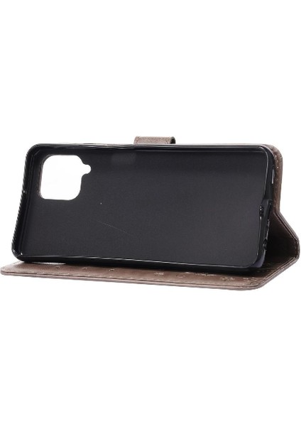 Samsung Galaxy A22 4g Için Filp Durumda Kart Tutucu Kickstand Pu Deri Bilek (Yurt Dışından)