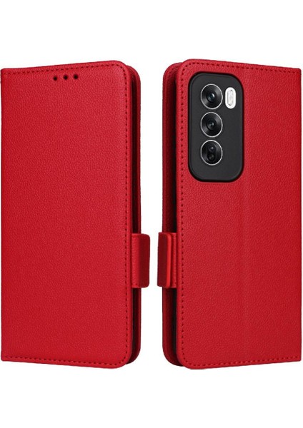 Oppo Oppo 12 5g Için Flip Case Kart Yuvaları Tutucu Yan Toka Cüzdan Pu (Yurt Dışından) indirimleri