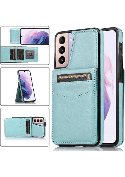 Samsung Galaxy S21 Fe Kart Tutucu Manyetik Toka Kickstand ile Uyumlu (Yurt Dışından)