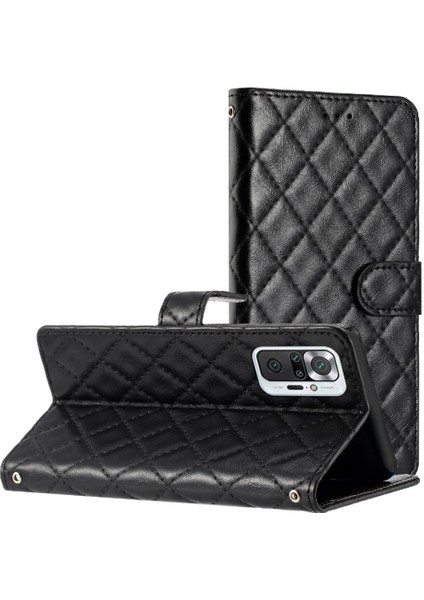 Xiaomi Redmi Not 10 Pro Max Tpu Darbeye Kickstand Için Flip Case Folio (Yurt Dışından)