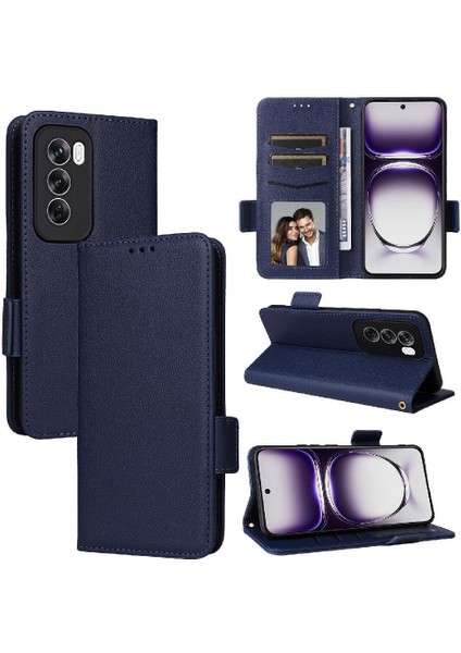 Oppo Oppo 12 5g Için Flip Case Kart Yuvaları Tutucu Yan Toka Cüzdan Pu (Yurt Dışından) indirimleri