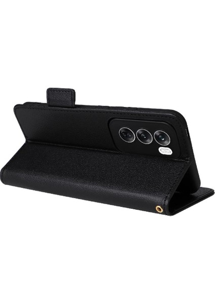 Oppo Oppo 12 5g Için Flip Case Kart Yuvaları Tutucu Yan Toka Cüzdan Pu (Yurt Dışından) modelleri