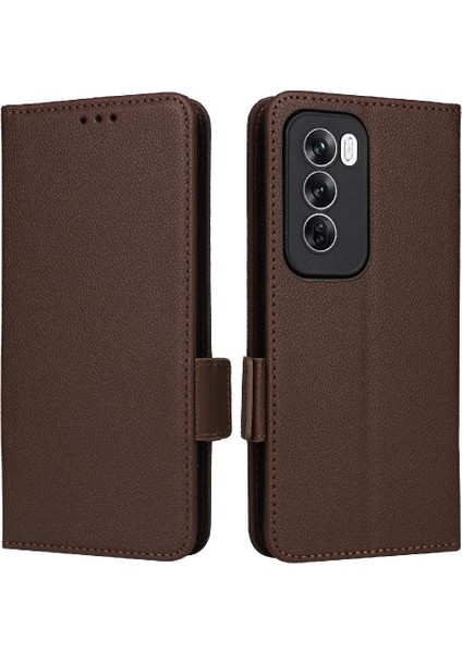 Oppo Oppo 12 5g Için Flip Case Kart Yuvaları Tutucu Yan Toka Cüzdan Pu (Yurt Dışından) indirimleri
