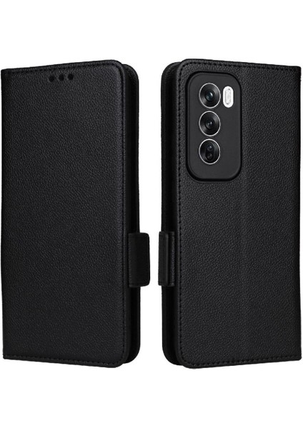 Oppo Oppo 12 Pro 5g Için Flip Case Yan Toka Pu Deri Kart Yuvaları Tutucu (Yurt Dışından) indirimleri