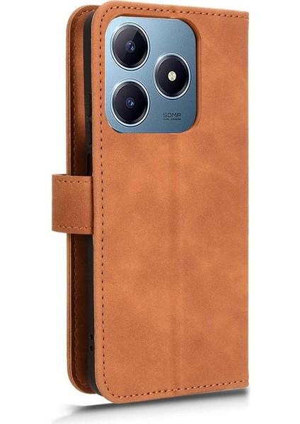 Realme C61 Kickstand Kart Yuvaları Için Flip Case Tutucu Cüzdan Yan Toka (Yurt Dışından) fırsatları