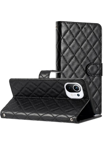 Xiaomi 11 Lite Için Flip Case Pu Deri Cüzdan Kickstand Kart Yuvaları Tutucu (Yurt Dışından) indirimleri