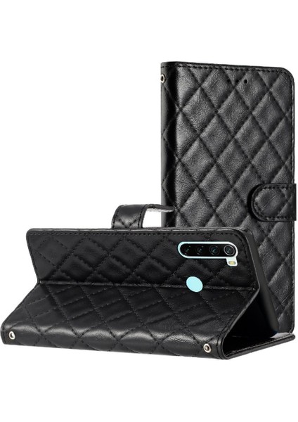 Xiaomi Redmi Not 8t Kart Yuvaları Için Flip Case Tutucu Kickstand Manyetik Pu (Yurt Dışından)
