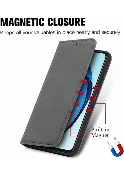Oppo A60 4g Cüzdan Için Flip Case Darbeye Kapak Çevirin Deri Kılıf (Yurt Dışından)