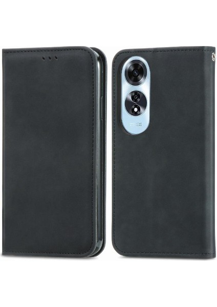 Oppo A60 4g Cüzdan Için Flip Case Darbeye Kapak Çevirin Deri Kılıf (Yurt Dışından)