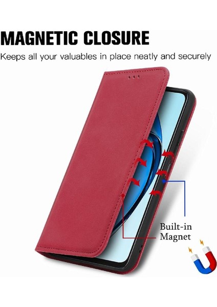 Oppo A60 4g Cüzdan Için Flip Case Darbeye Kapak Çevirin Deri Kılıf (Yurt Dışından)