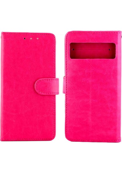Google Piksel 7 Pro Darbeye Kickstand Pu Deri Manyetik Için Flip Case (Yurt Dışından)